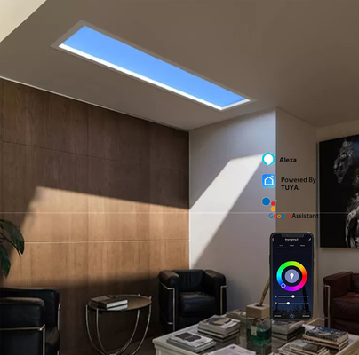 購入 50 ワットの人工的な LED の天窓 30x60 Zigbee ゲートウェイ RGB の色を変える オンライン製造