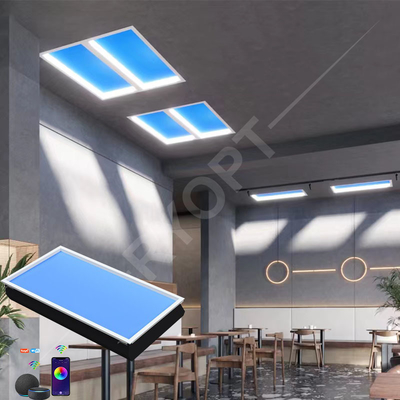 購入 実用的な 200W 人工昼光パネル 120x60 RGB 埋め込み型 オンライン製造