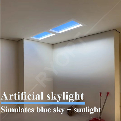 購入 日光の偽造品ののどの天窓LEDの雲の青空のパネルのTuya人工的なAlexa制御 オンライン製造