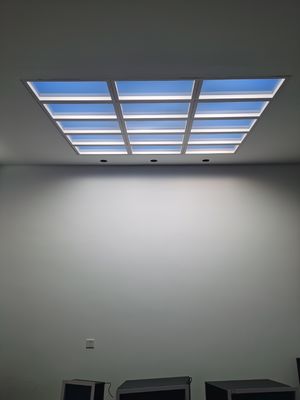 購入 LED Skylight Panel for 8–12㎡ spaces, 300mm ceiling height, 6000LM bright illumination オンライン製造