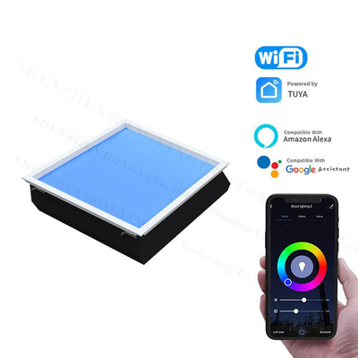 ブルースカイ 600×600 LEDスカイパネル 2100-7000K 色温 3.6A 電流