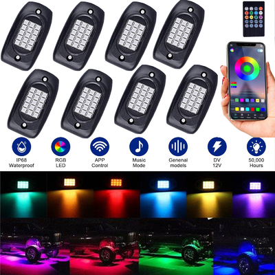 車の実用的な RGB LED の石灯のキット、LED の石灯を変える 6000K 色