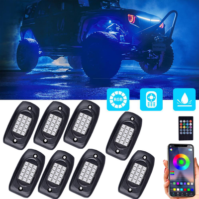 リモート・コントロールと防水手持ち型の多色刷りの RGB ロック ライト