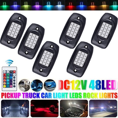防水 LED RGB ロック ライト キット APP コントロール多機能