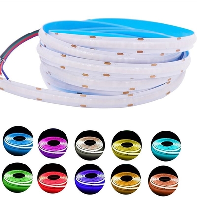 デジタル 630LED/M PCB RGB の穂軸 LED のストリップ 12V 15W の幅 10mm の耐​​久財