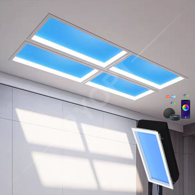 家のために多目的Tuya 600x600 SquareLEDの偽造品の窓の日光の天窓