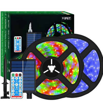 自己接着防水太陽ストリップ ライト屋外 2835 SMD RGB CCT 2700K-6500K