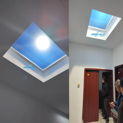 アルミニウム合金 人工日光パネル LED 光源で オーダーメイド照明