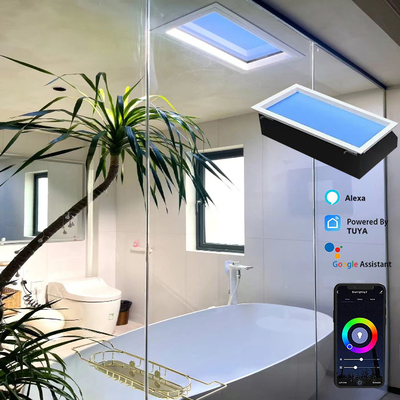 150W ディムブル LED 人工天窓 幅広くカバー ツイヤ / WiFi / ブルートゥース 制御可能