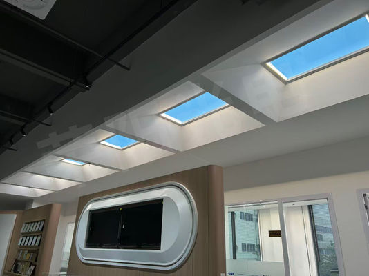 電圧100-240V、簡単設置の壁掛け型フェイクウィンドウパネル